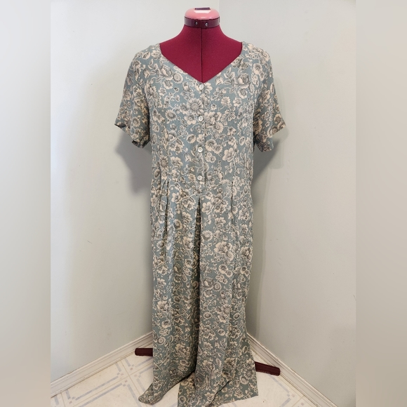 April Cornell Dresses & Skirts - Vintage April Cornell 90s floral maxi dress